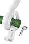P-5365 Green Pin Locking Clamp ROV Shackles Product Render 6